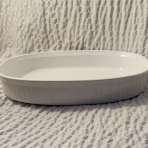 Corning Ware French White Oval Baking Dish F-4-B (2.5 qt)